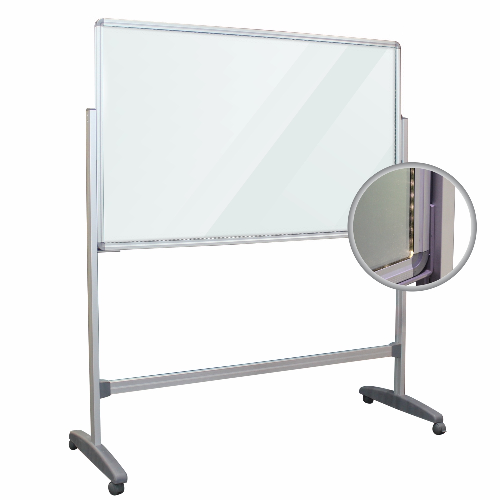 glass led light board 1500 1000mm including legs