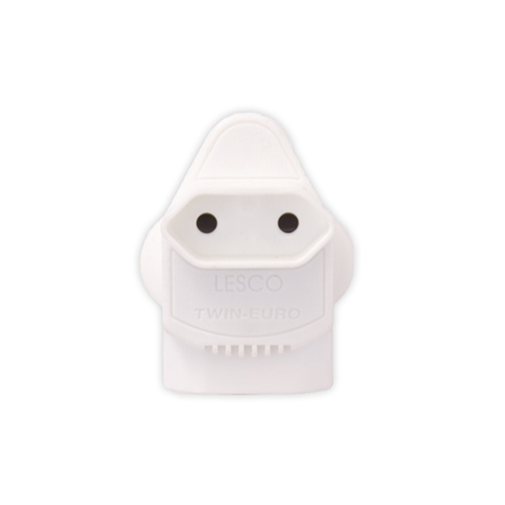 Plug - RSA Twin Euro Adaptor