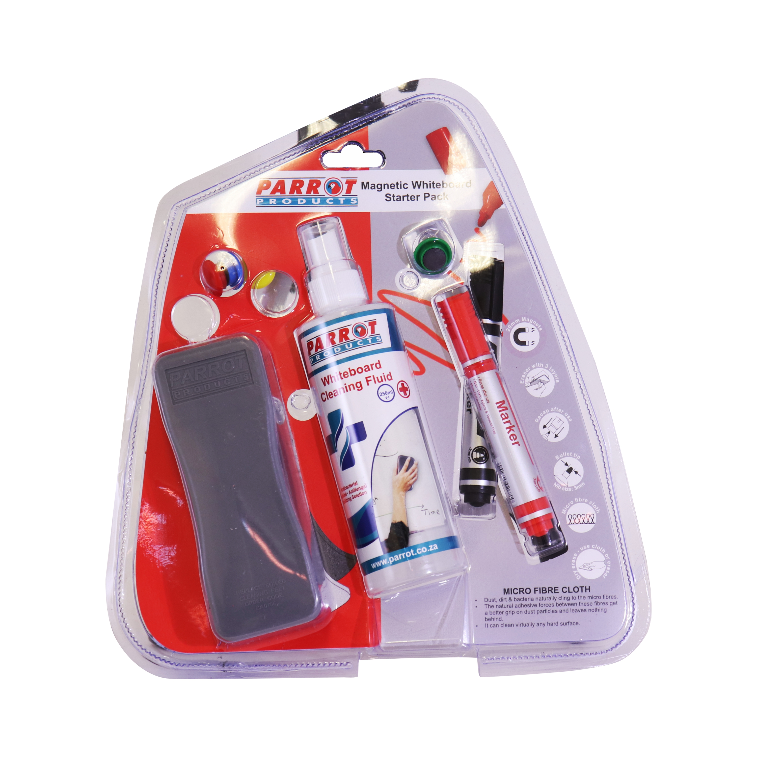 Magnetic Whiteboard Cleaning Starter Pack