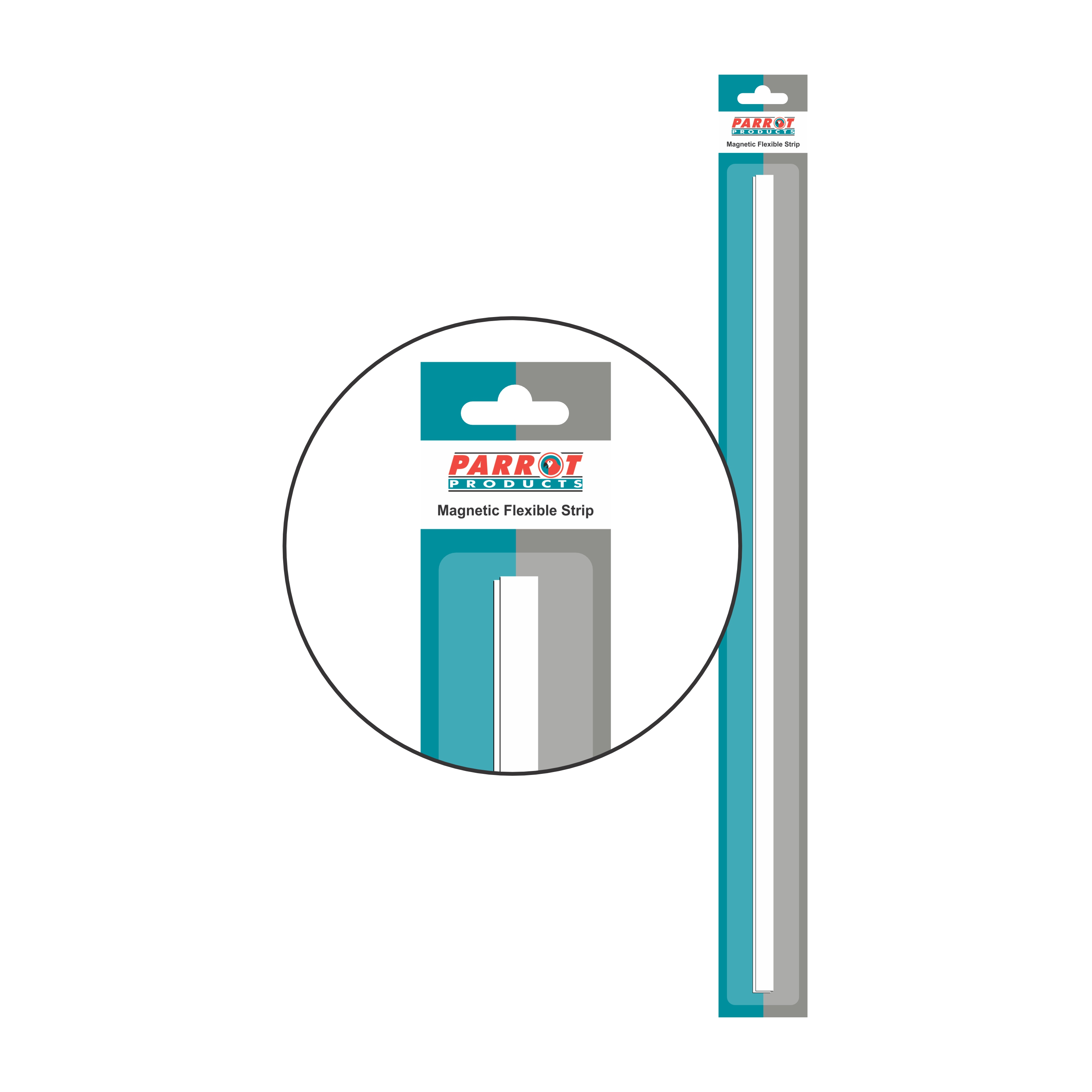 Magnetic Flexible Strip (1000*10mm - White)