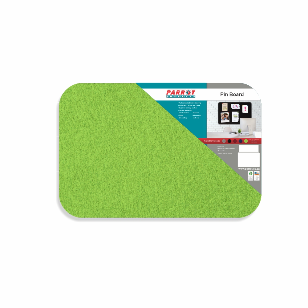 Adhesive Pin Board (No Frame - 600*450mm - Lime)