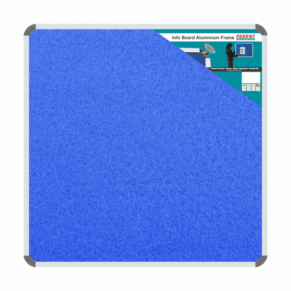 Info Board (Aluminium Frame - 900*900mm - Sky Blue)