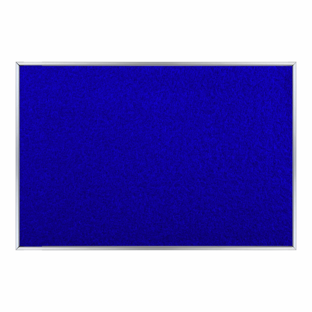 Info Board Alufine Frame (900 x 600mm - Royal Blue)