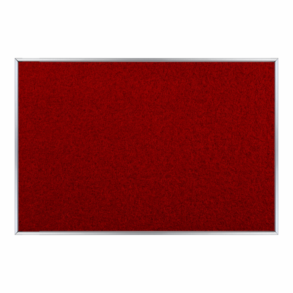 Info Board Alufine Frame (900 x 600mm - Red)
