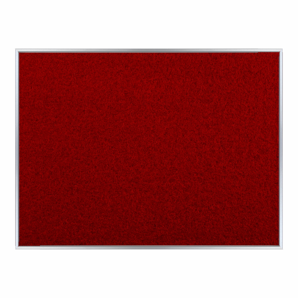 Info Board Alufine Frame (1200 x 900mm - Red)