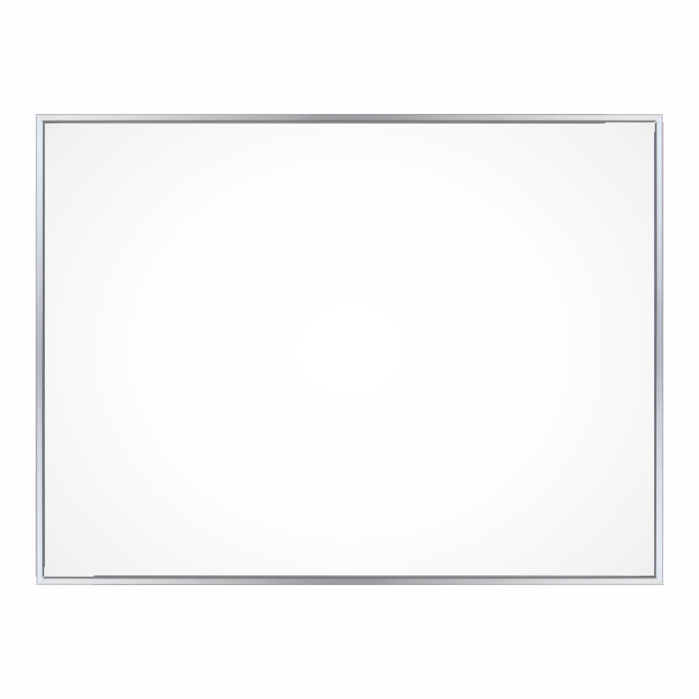 Magnetic Whiteboard Alufine Frame (600 x 450mm)
