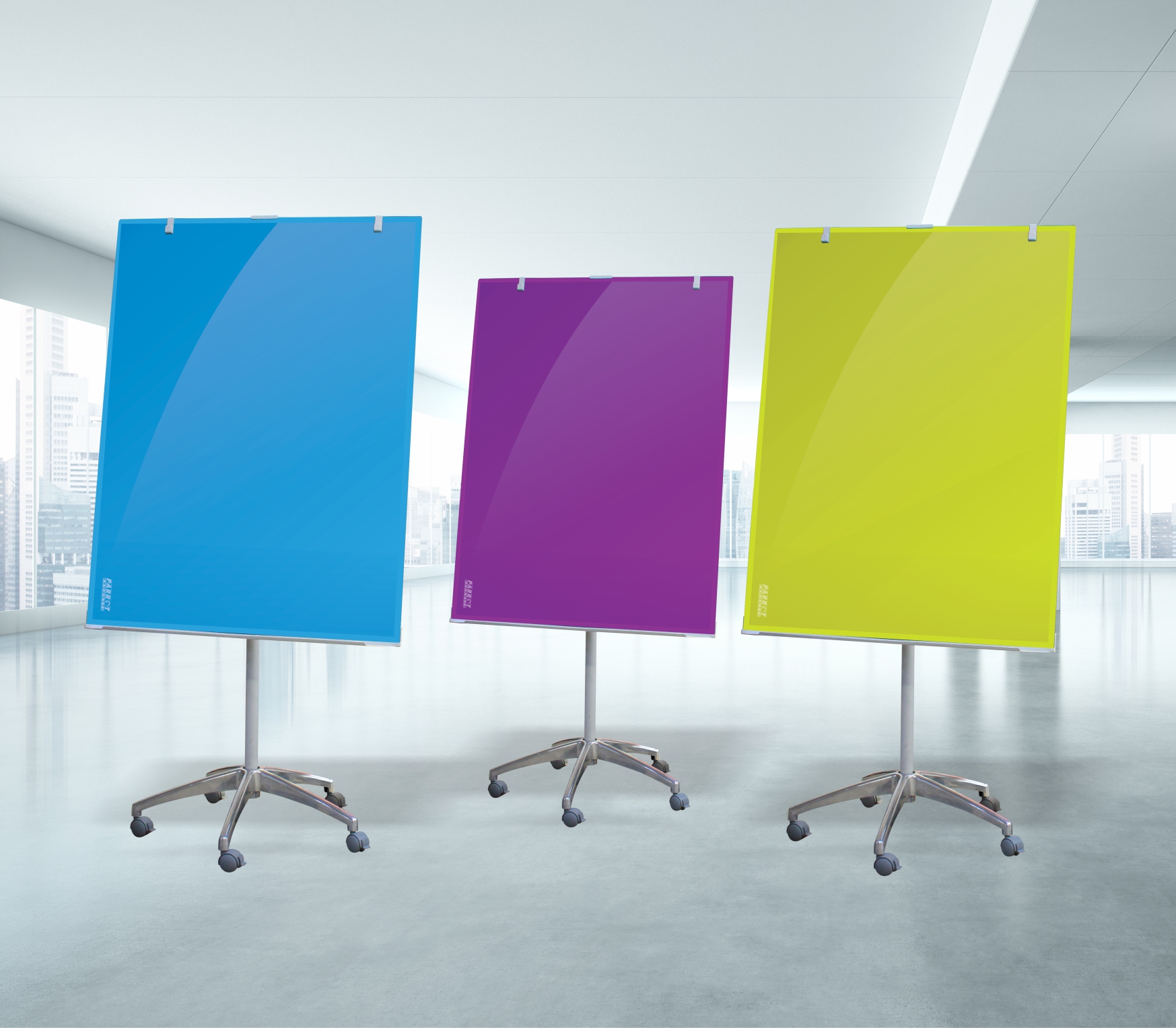 Customizable Glass Flipchart 900x1200mm