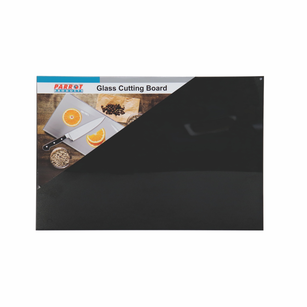 Glass Cutting Board (210 x 300mm - Black)