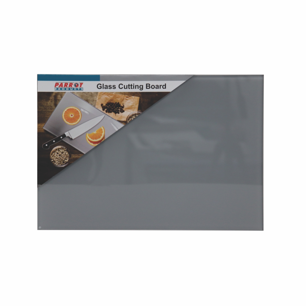 Glass Cutting Board (210 x 300mm - Silver)