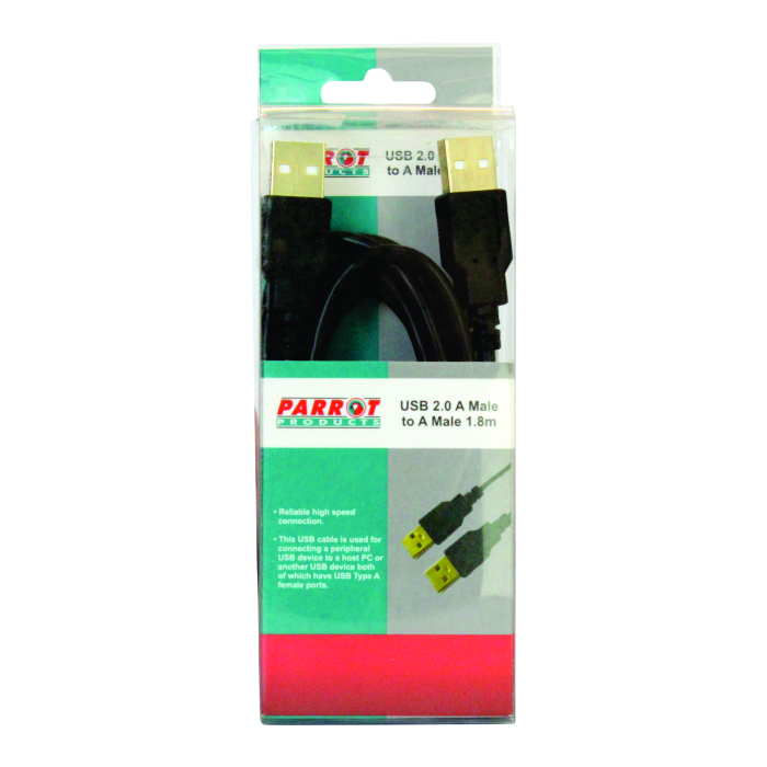 USB 2.0 (A Male to A Male) Cable (1.8 Meters)