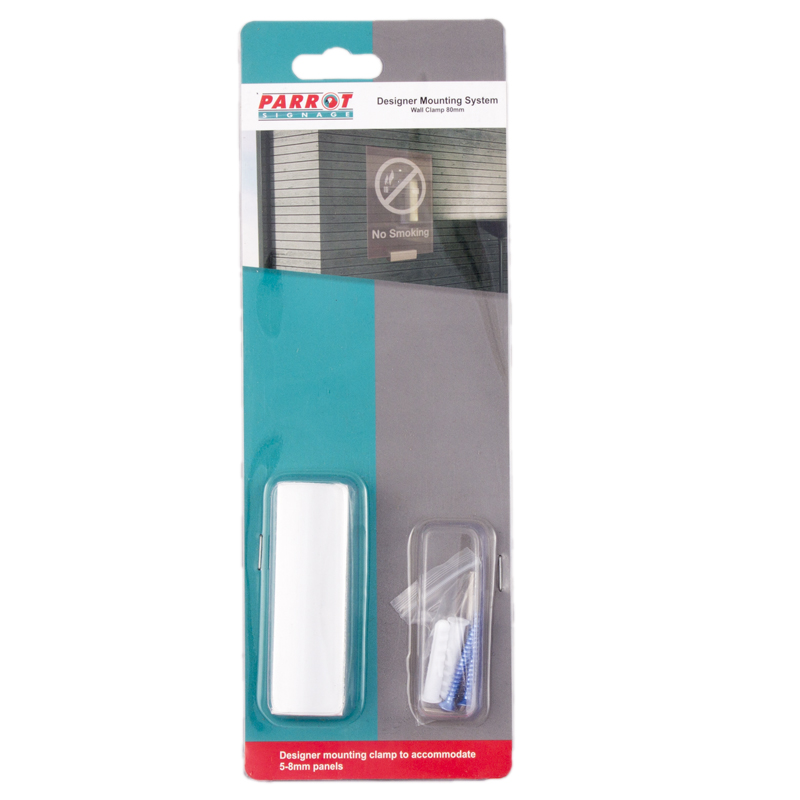 Designer Mounting Wall Clamp (80mm - Retail Pack)