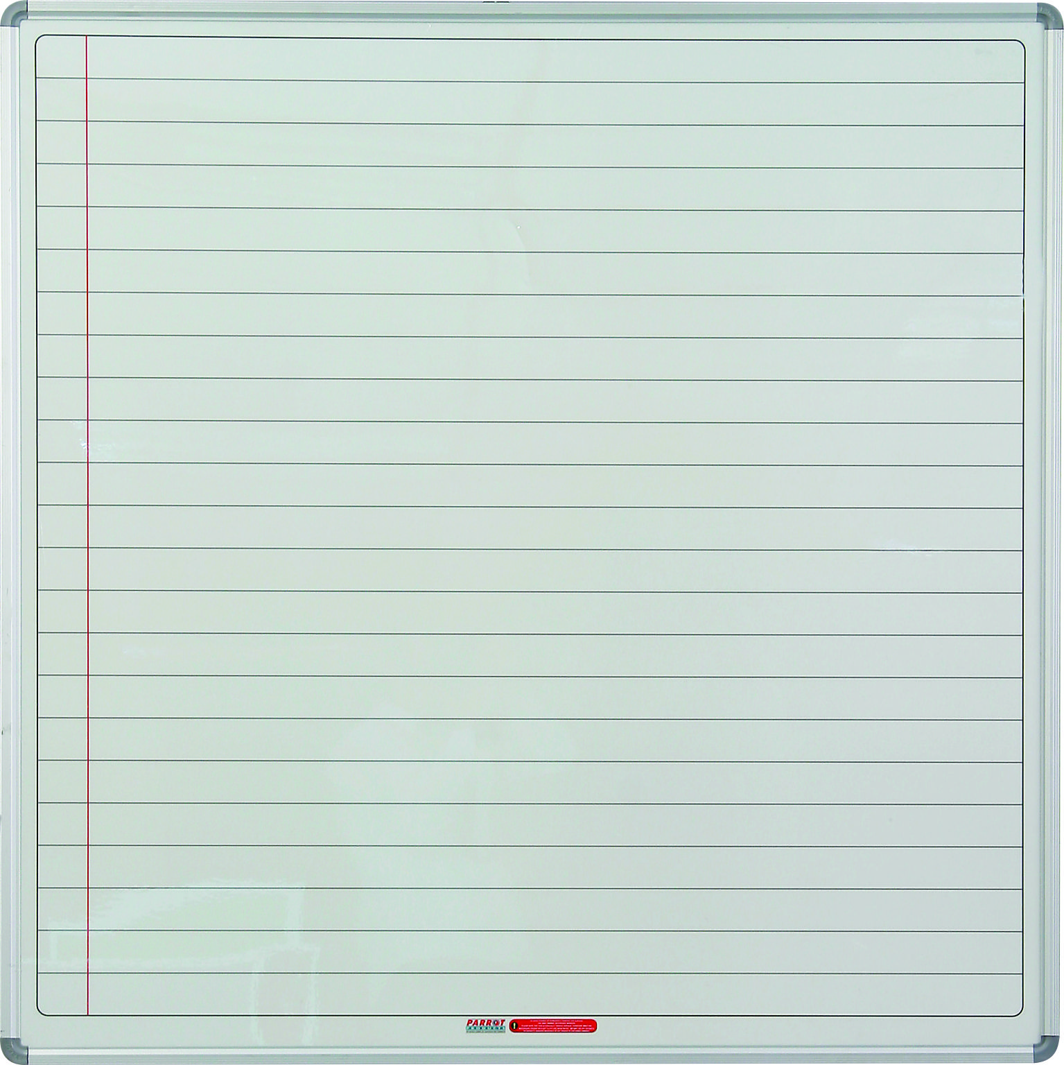 Educational Board Magnetic Whiteboard (1220*1220 - White Lines. Side Panel - Option A)