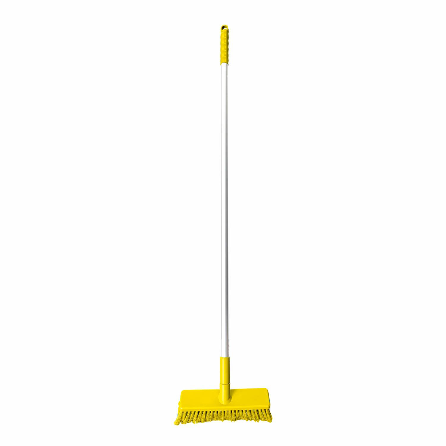 Parrot HACCP Hard Bristle Broom Yellow