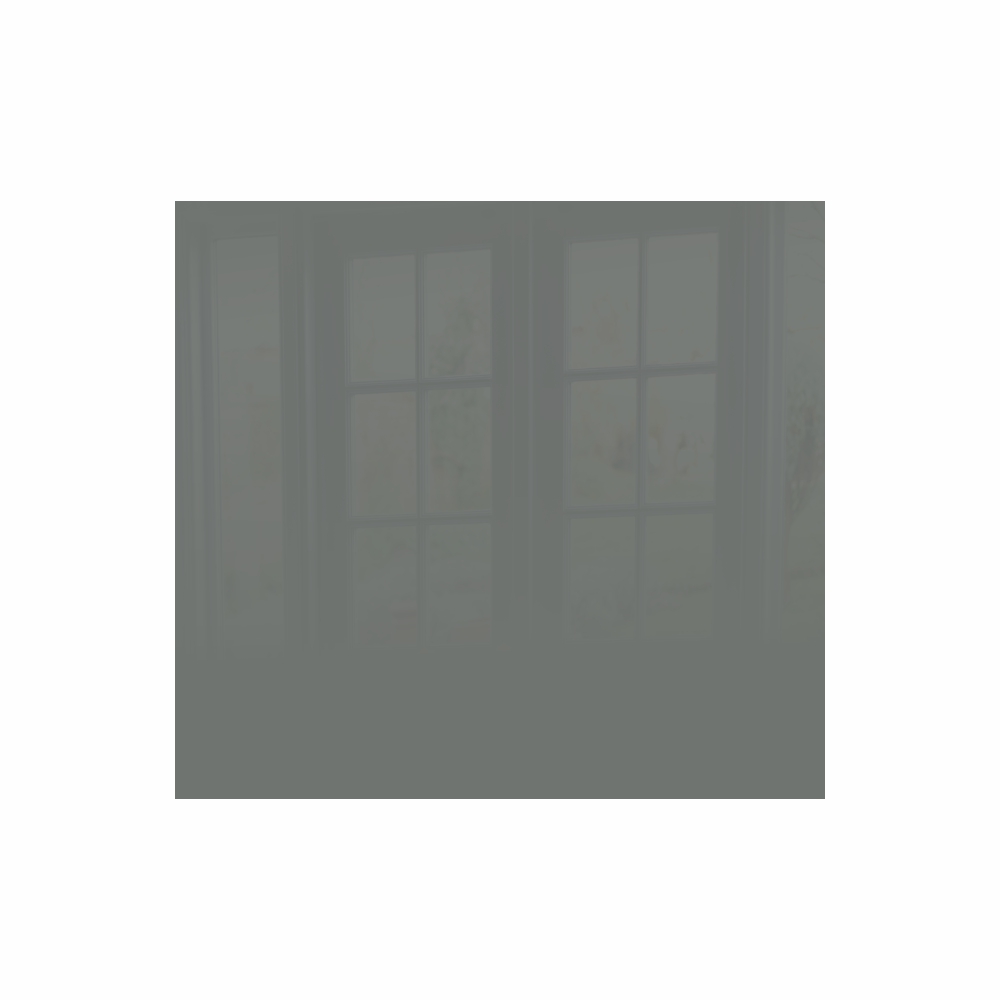 Decorative Glass Wall Tile (598 X 650 X 6mm) Mouse Grey