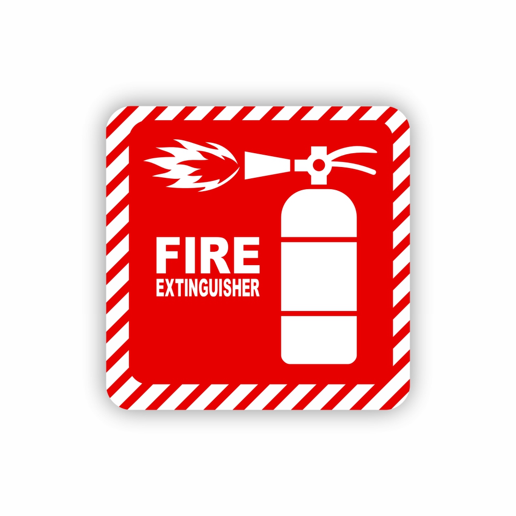 fire extinguisher drawing symbol