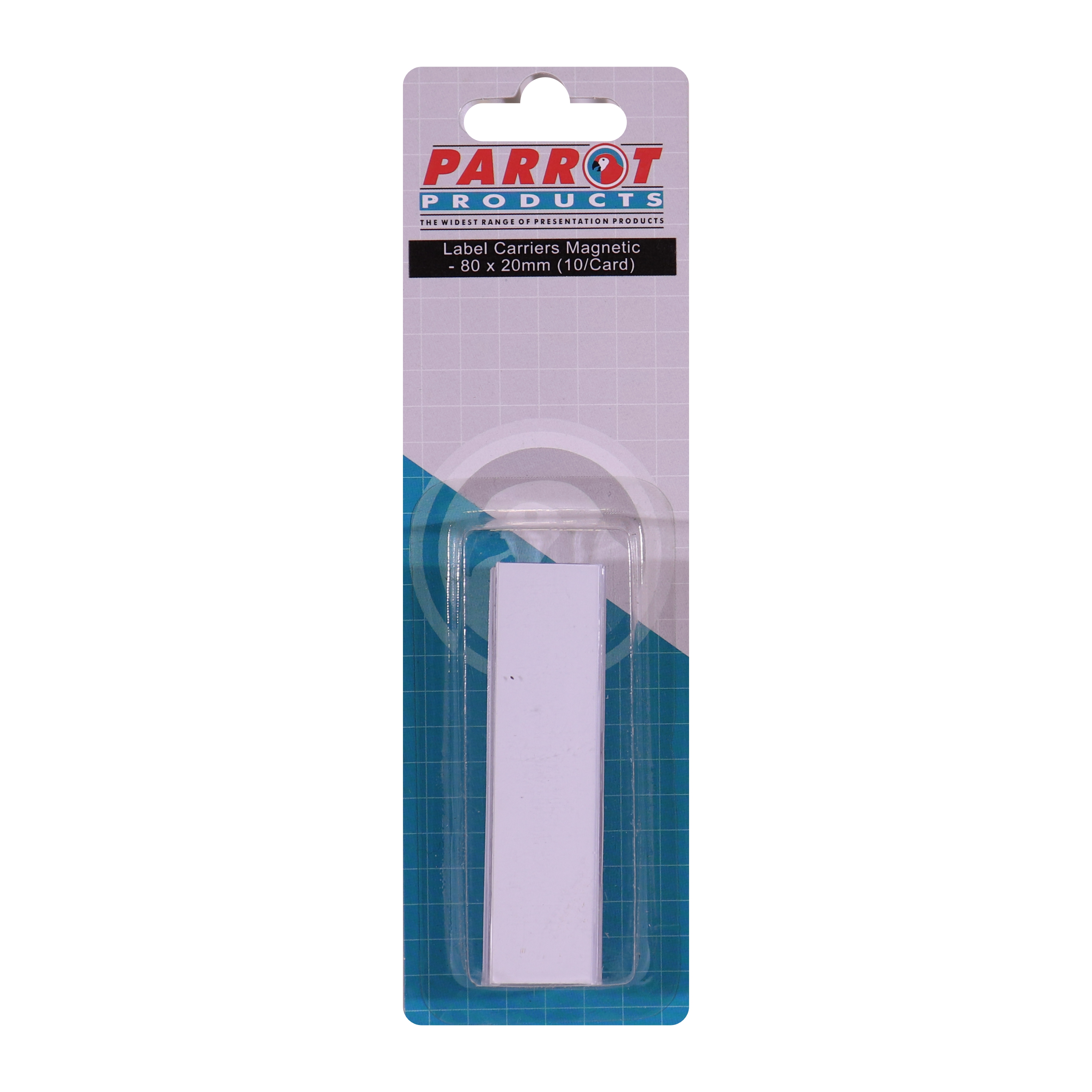 Magnetic Label Carriers (20*100mm - 10 Pack)