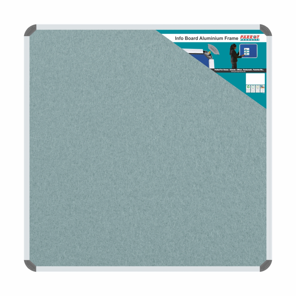 Info Board (Aluminium Frame - 900*900mm - Grey)