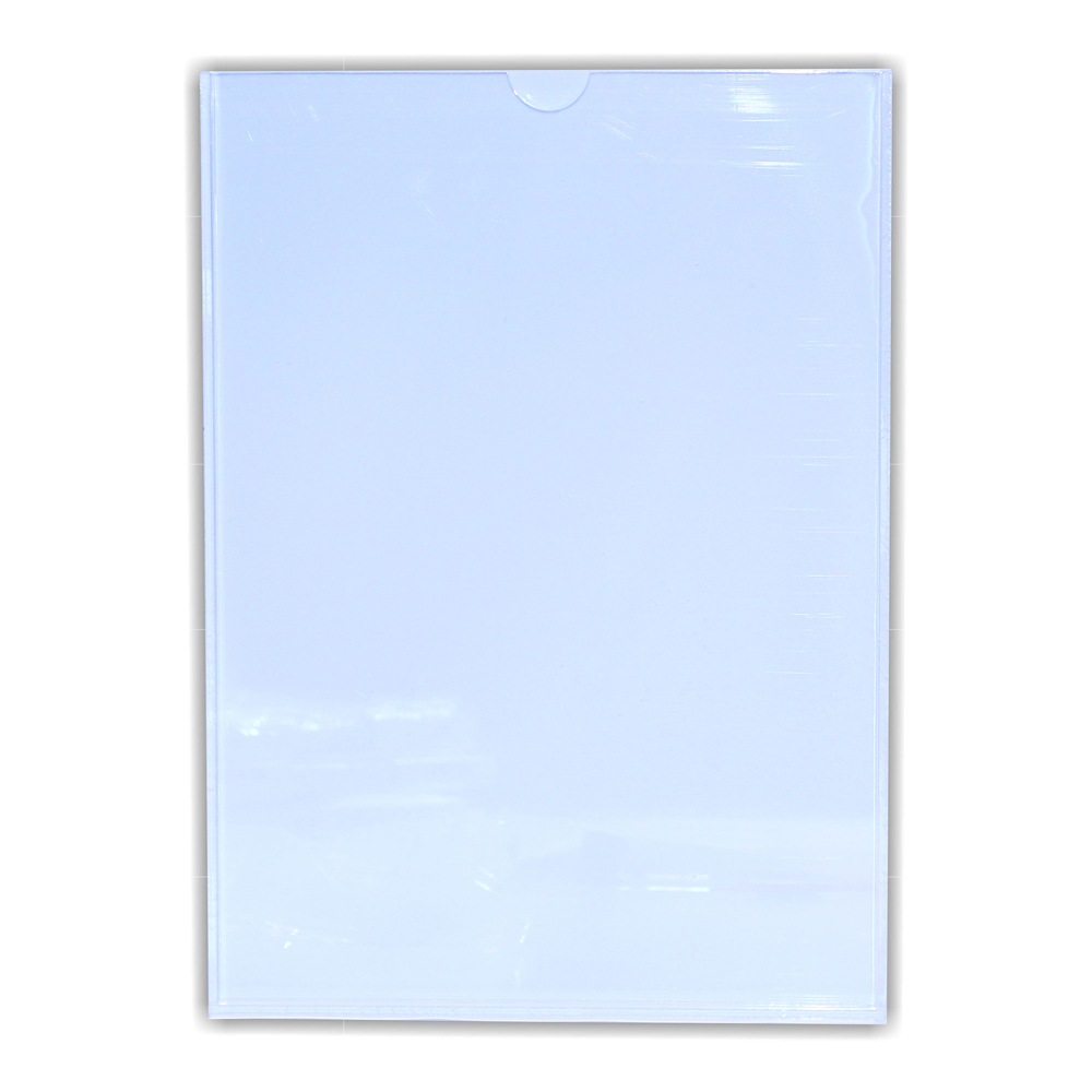 Perspex Pocket (Clear/White Backing A4)
