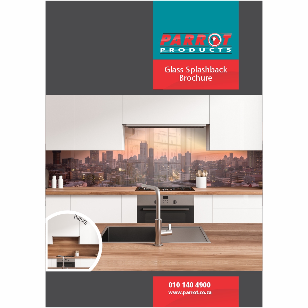 PARROT CATALOGUE – GLASS SPLASHBACK BROCHURE