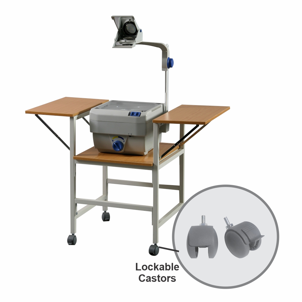 Overhead Projector Trolley (Twin Flap - 1040*535*748mm - OAK)