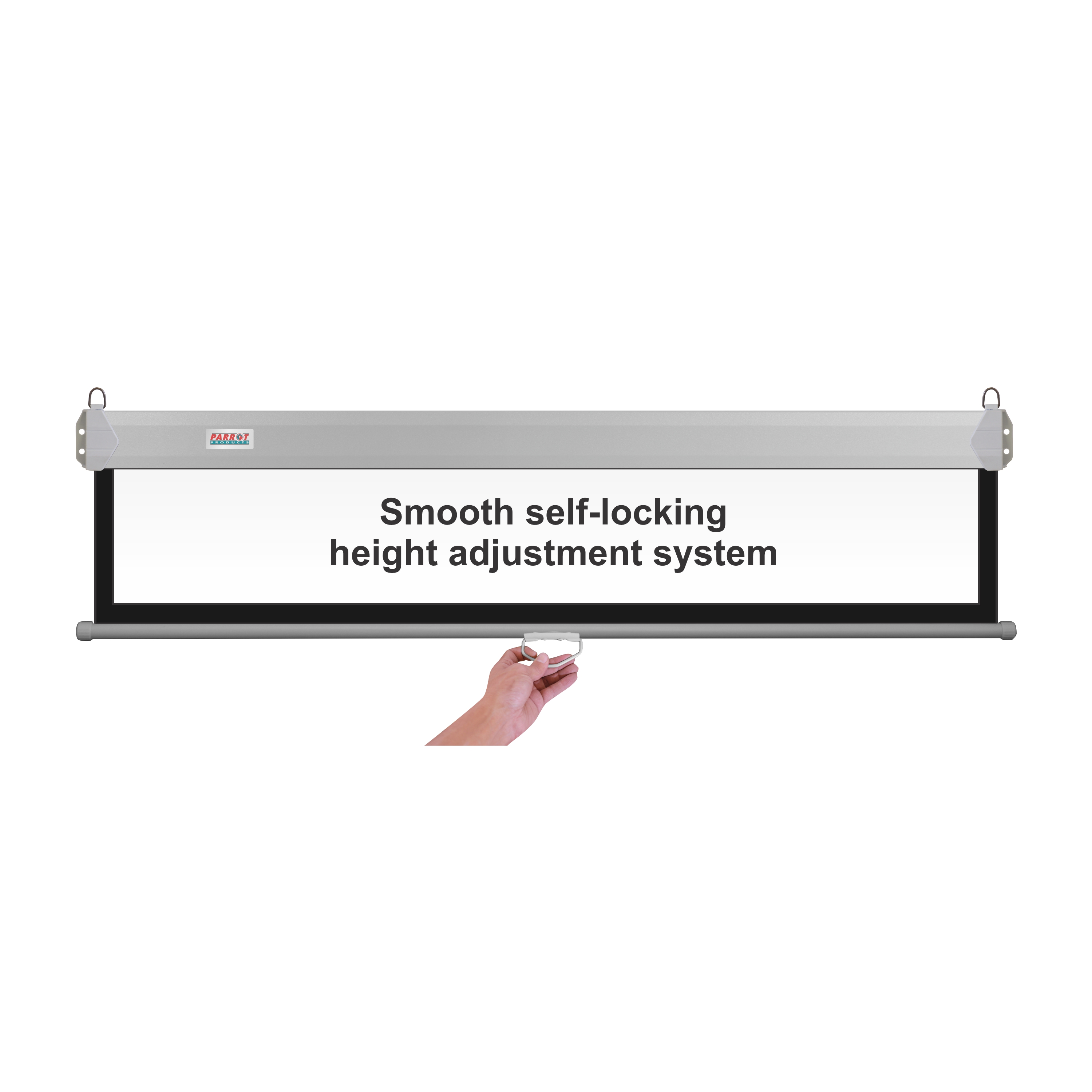 Parrot Pulldown Screen 2130*2130mm (View: 2030*2030mm, 1:1)