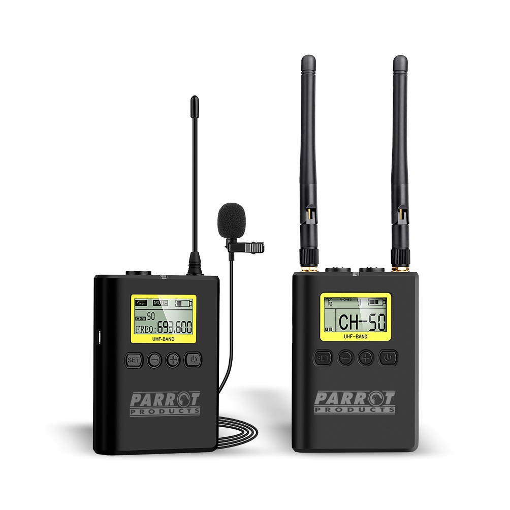 Wireless Lapel Microphone Dual Channel