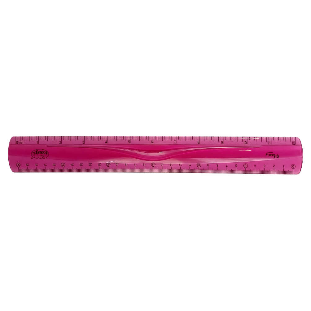 Buy Flexible Ruler 30 cm12 inch (Candy Pink) by Bargain Club Inc. on Dot &  Bo