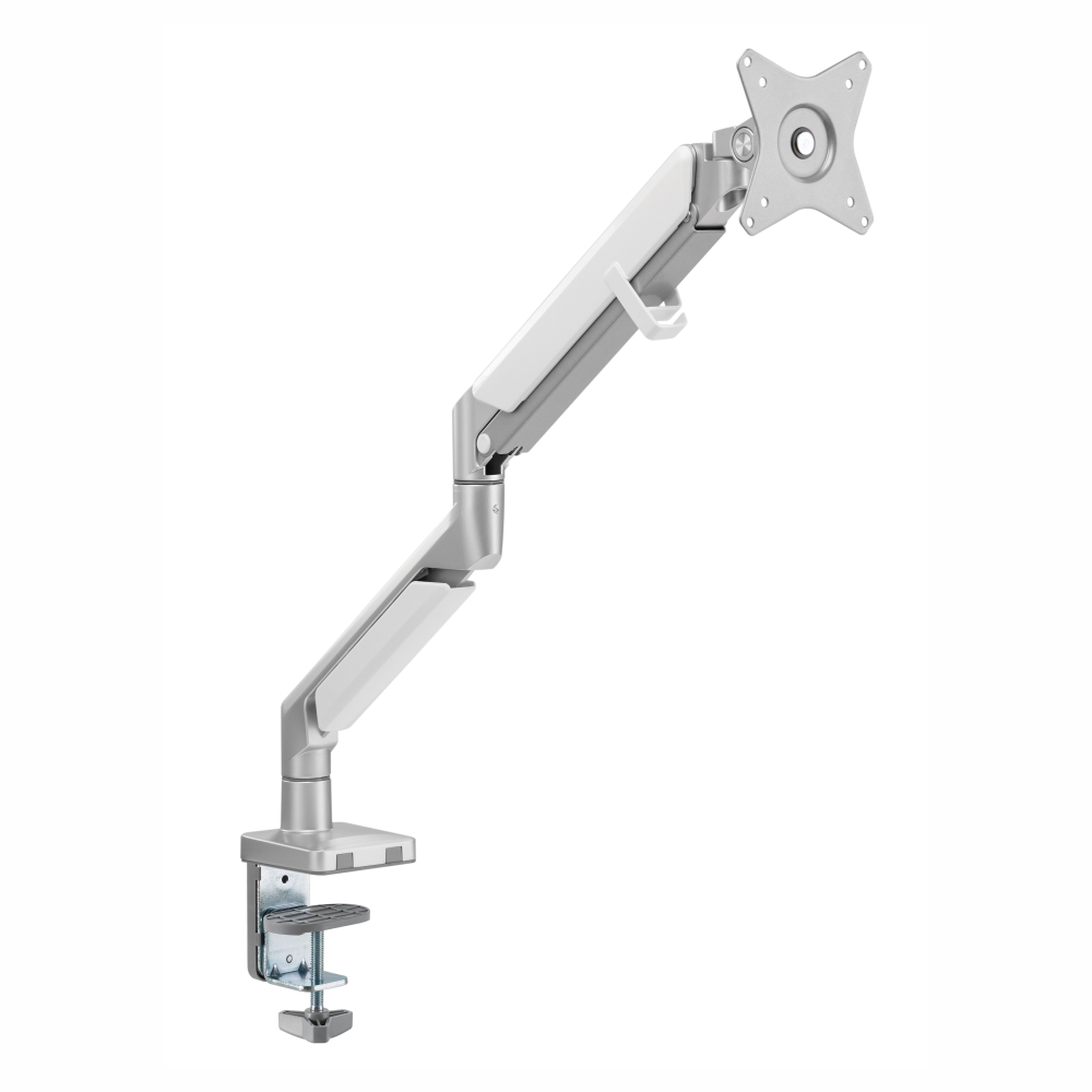 Single Monitor Clamp Bracket with Gas Spring Arm