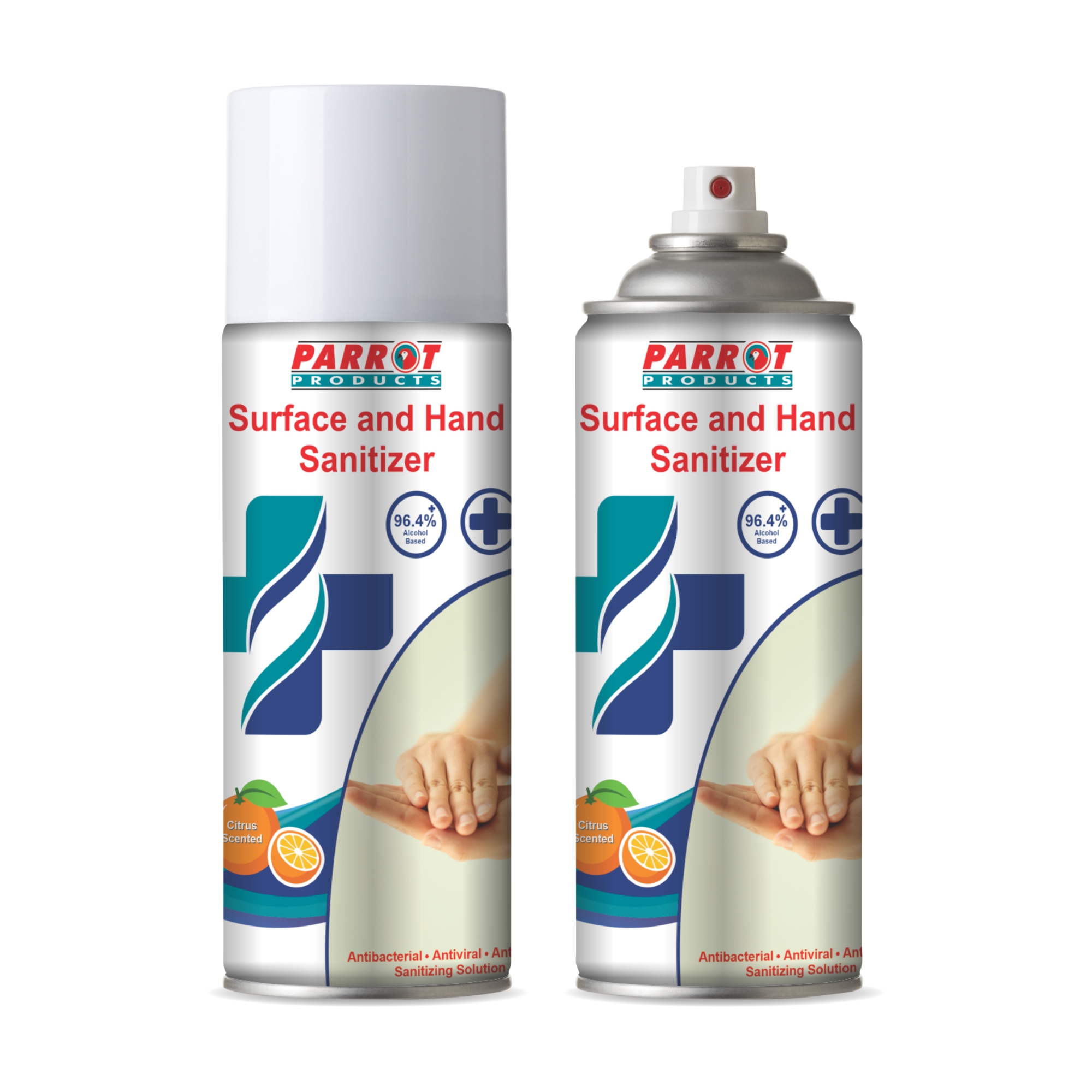 Sanitizer - 96.4% Alcohol Aerosol (Citrus - 400ml - Single)